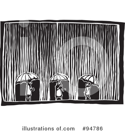 Royalty-Free (RF) Rain Clipart Illustration by xunantunich - Stock Sample #94786
