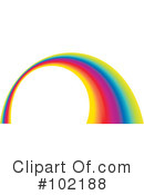 Rainbow Background Clipart #102188 by MilsiArt