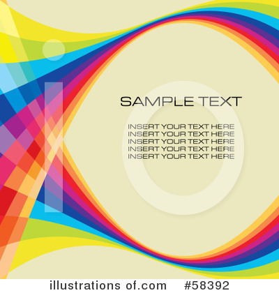 Royalty-Free (RF) Rainbow Background Clipart Illustration by MilsiArt - Stock Sample #58392