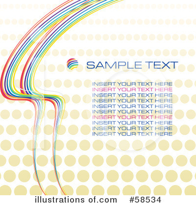 Royalty-Free (RF) Rainbow Background Clipart Illustration by MilsiArt - Stock Sample #58534
