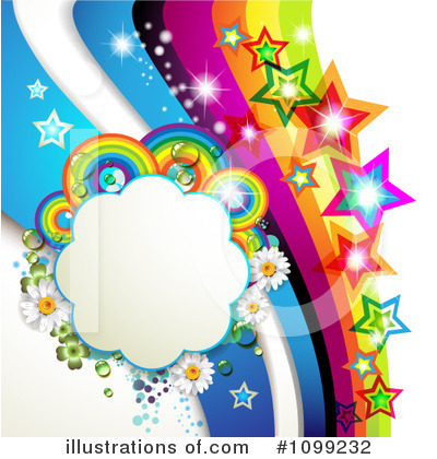 Royalty-Free (RF) Rainbow Clipart Illustration by merlinul - Stock Sample #1099232