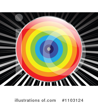 Royalty-Free (RF) Rainbow Clipart Illustration by Andrei Marincas - Stock Sample #1103124