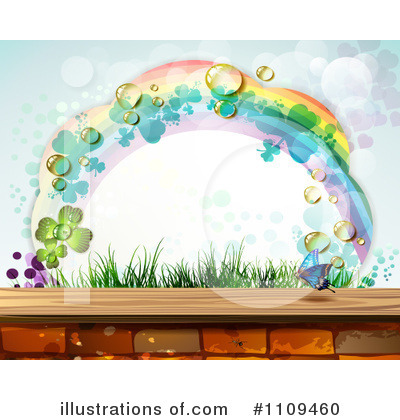 Royalty-Free (RF) Rainbow Clipart Illustration by merlinul - Stock Sample #1109460