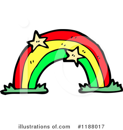 Rainbows Clipart #1188017 by lineartestpilot