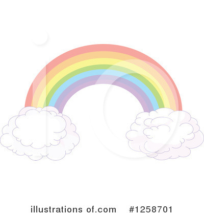 Rainbows Clipart #1258701 by Pushkin