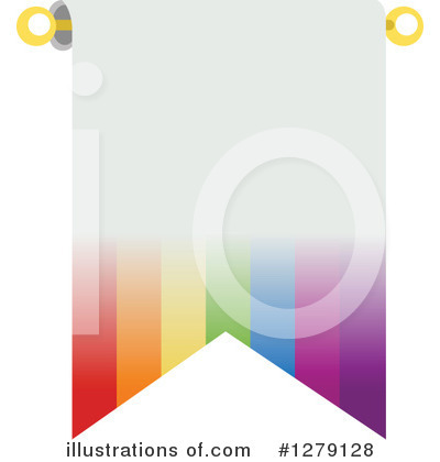 Rainbow Flag Clipart #1279128 by BNP Design Studio