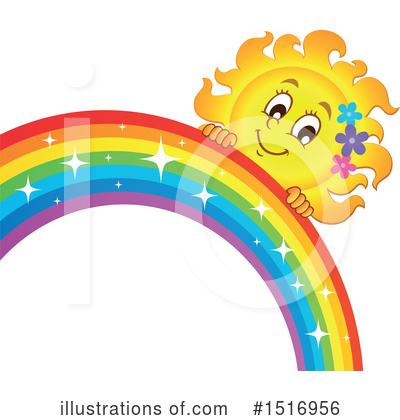 Royalty-Free (RF) Rainbow Clipart Illustration by visekart - Stock Sample #1516956