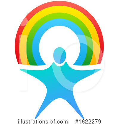 Rainbow Clipart #1622279 by Vector Tradition SM