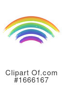 Rainbow Clipart #1666167 by KJ Pargeter
