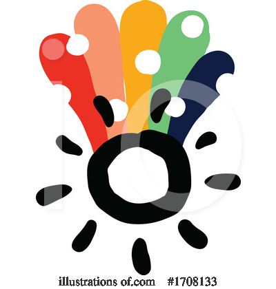 Royalty-Free (RF) Rainbow Clipart Illustration by elena - Stock Sample #1708133