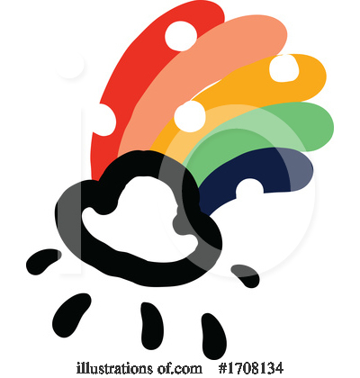 Royalty-Free (RF) Rainbow Clipart Illustration by elena - Stock Sample #1708134