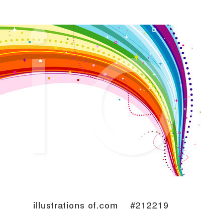 Royalty-Free (RF) Rainbow Clipart Illustration by BNP Design Studio - Stock Sample #212219