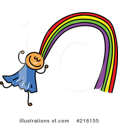 Royalty-Free (RF) Rainbow Clipart Illustration by Prawny - Stock Sample #216155