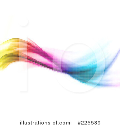 Royalty-Free (RF) Rainbow Clipart Illustration by KJ Pargeter - Stock Sample #225589