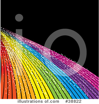 Royalty-Free (RF) Rainbow Clipart Illustration by elaineitalia - Stock Sample #38822