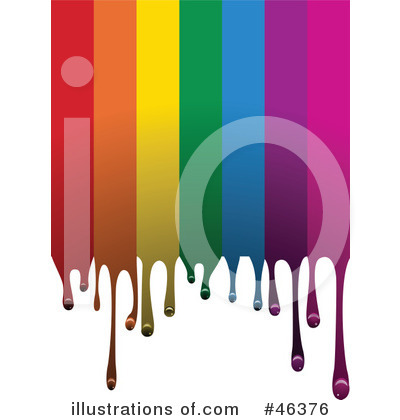 Royalty-Free (RF) Rainbow Clipart Illustration by elaineitalia - Stock Sample #46376