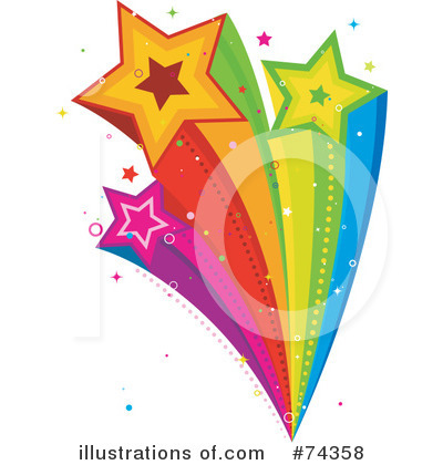 Royalty-Free (RF) Rainbow Clipart Illustration by BNP Design Studio - Stock Sample #74358