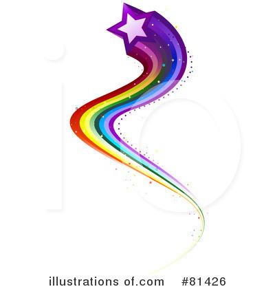 Royalty-Free (RF) Rainbow Clipart Illustration by BNP Design Studio - Stock Sample #81426