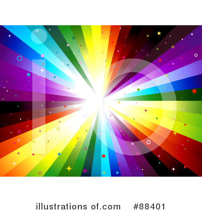 Royalty-Free (RF) Rainbow Clipart Illustration by BNP Design Studio - Stock Sample #88401