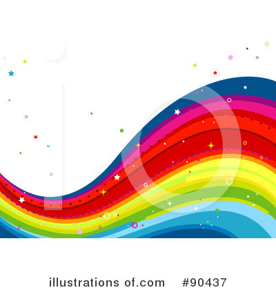 Royalty-Free (RF) Rainbow Clipart Illustration by BNP Design Studio - Stock Sample #90437