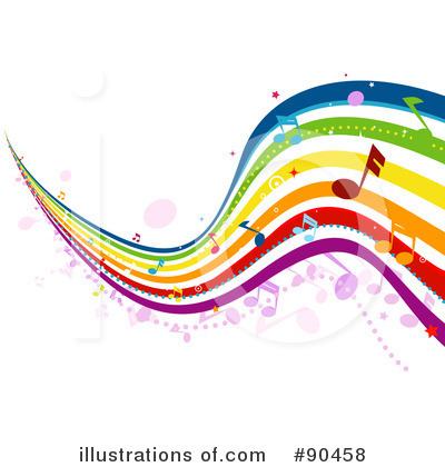 Royalty-Free (RF) Rainbow Clipart Illustration by BNP Design Studio - Stock Sample #90458