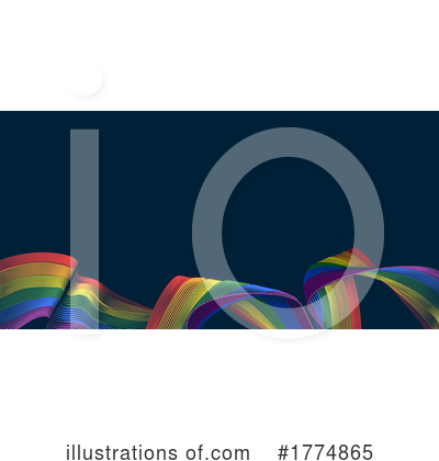 Rainbow Flag Clipart #1774865 by AtStockIllustration