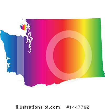 Royalty-Free (RF) Rainbow State Clipart Illustration by Jamers - Stock Sample #1447792