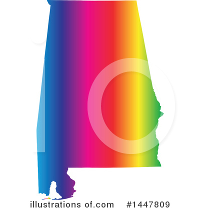 Rainbow State Clipart #1447809 by Jamers