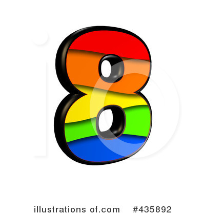 Royalty-Free (RF) Rainbow Symbol Clipart Illustration by chrisroll - Stock Sample #435892