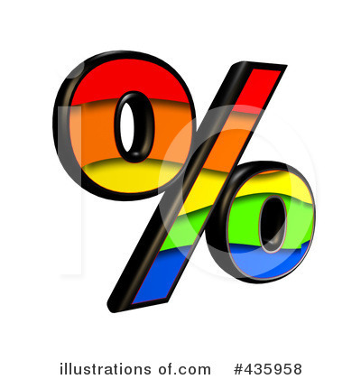 Royalty-Free (RF) Rainbow Symbol Clipart Illustration by chrisroll - Stock Sample #435958