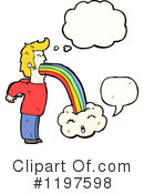 Rainbows Clipart #1197598 by lineartestpilot