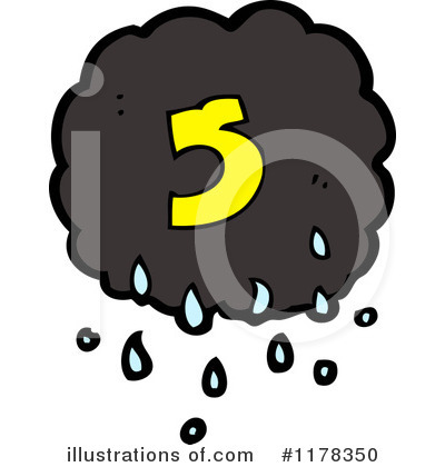 Royalty-Free (RF) Raincloud Clipart Illustration by lineartestpilot - Stock Sample #1178350
