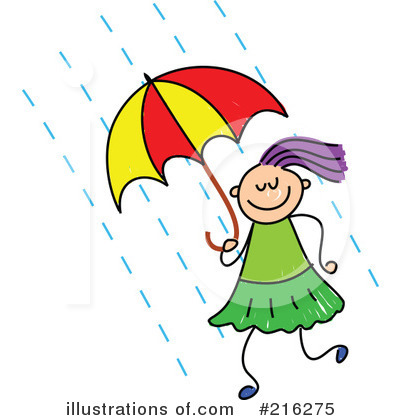 Royalty-Free (RF) Raining Clipart Illustration by Prawny - Stock Sample #216275