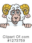 Ram Clipart #1273759 by Dennis Holmes Designs
