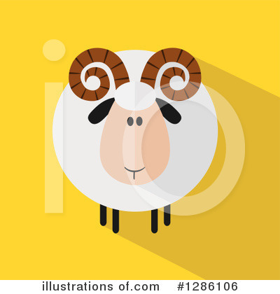 Royalty-Free (RF) Ram Clipart Illustration by Hit Toon - Stock Sample #1286106