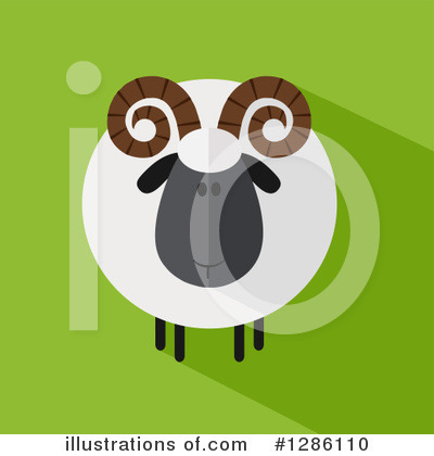 Royalty-Free (RF) Ram Clipart Illustration by Hit Toon - Stock Sample #1286110