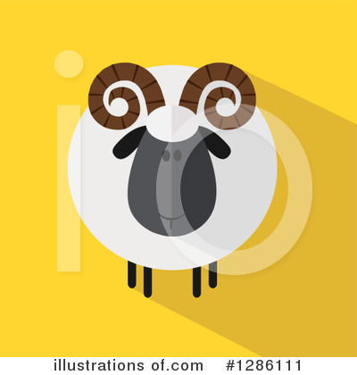 Royalty-Free (RF) Ram Clipart Illustration by Hit Toon - Stock Sample #1286111