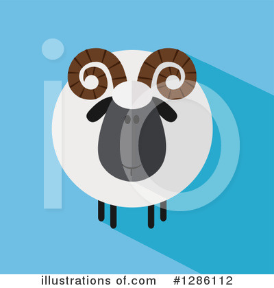 Royalty-Free (RF) Ram Clipart Illustration by Hit Toon - Stock Sample #1286112