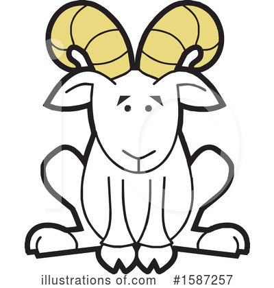 Rams Clipart #1587257 by Johnny Sajem