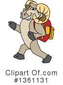 Ram School Mascot Clipart #1361131 by Mascot Junction