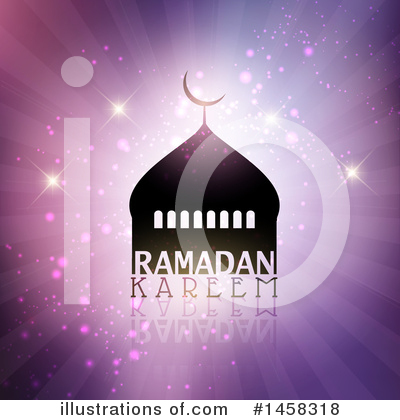 Royalty-Free (RF) Ramadan Kareem Clipart Illustration by KJ Pargeter - Stock Sample #1458318