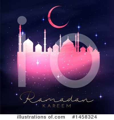 Royalty-Free (RF) Ramadan Kareem Clipart Illustration by KJ Pargeter - Stock Sample #1458324