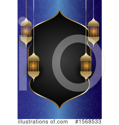 Royalty-Free (RF) Ramadan Kareem Clipart Illustration by KJ Pargeter - Stock Sample #1568533