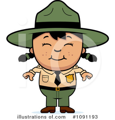 Forest Ranger Clipart #1091193 by Cory Thoman