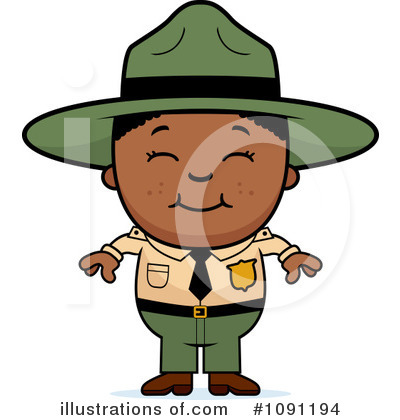 Forest Ranger Clipart #1091194 by Cory Thoman