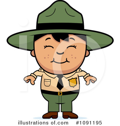 Forest Ranger Clipart #1091195 by Cory Thoman