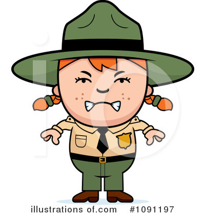 Forest Ranger Clipart #1091197 by Cory Thoman