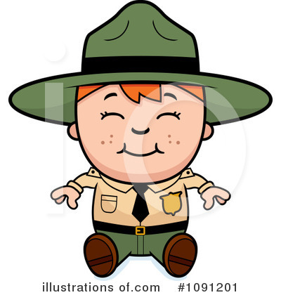 Forest Ranger Clipart #1091201 by Cory Thoman