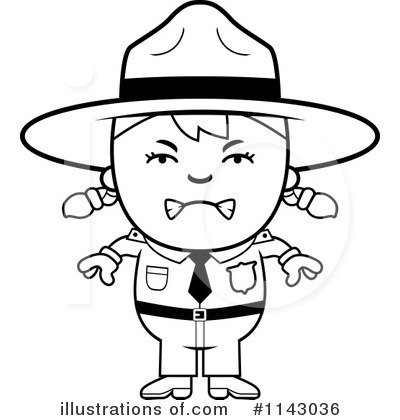 Forest Ranger Clipart #1143036 by Cory Thoman