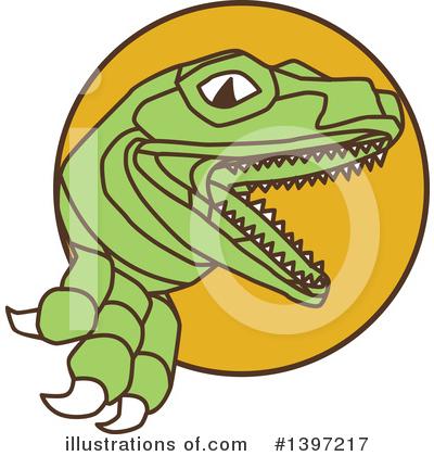 Tyrannosaurus Rex Clipart #1397217 by patrimonio